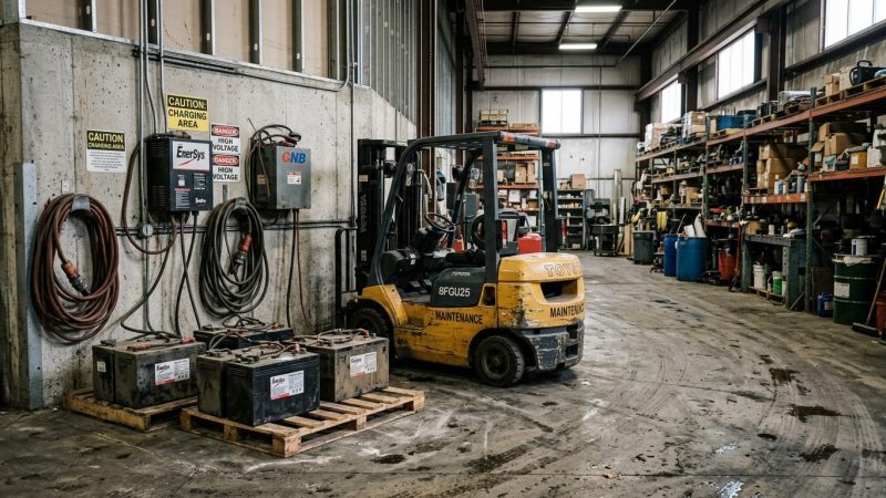 Тяговые аккумуляторы для погрузчиков: основные параметры выбора